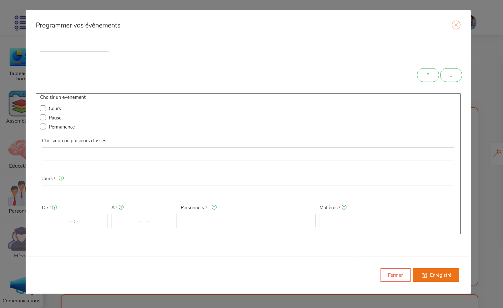 Logiciel de gestion ecole maternnelle